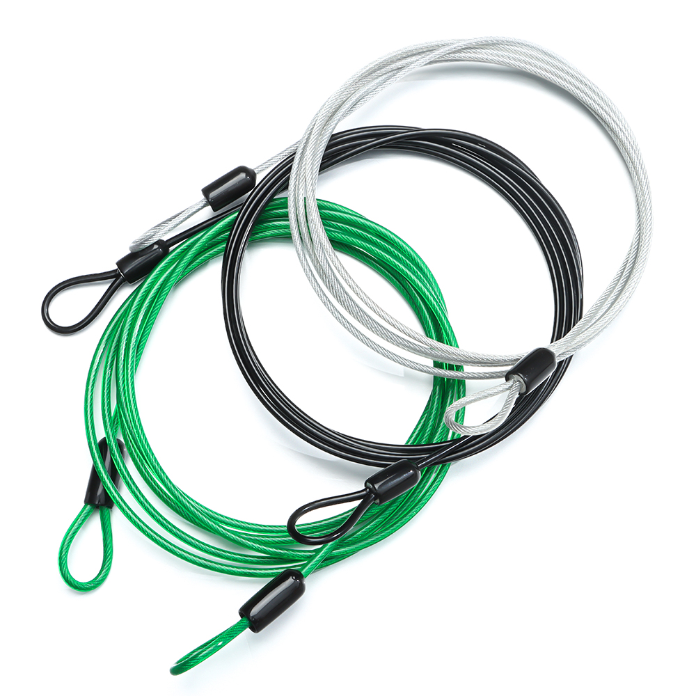 Cable Lock Flexible - 0.5/1/2M akcesoria rowerowe drut do zamka