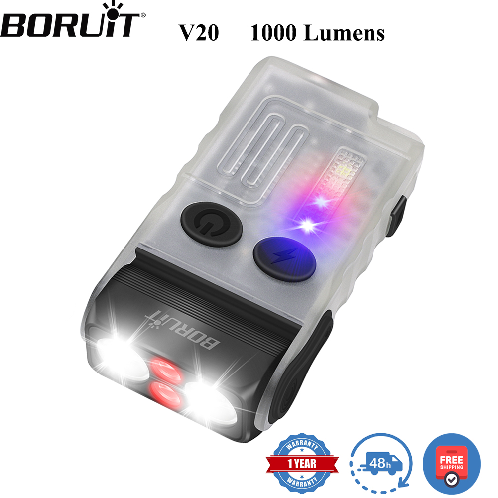 Cycling To Work - BORUiT V20 Fluorescencyjny Buzzer EDC LED