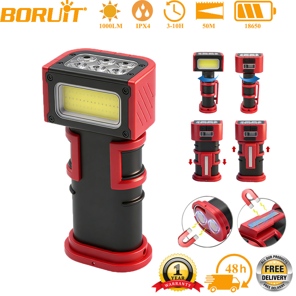 BORUiT COB LED Lampa Robocza 1 – Cycling To Work recenzja i cena