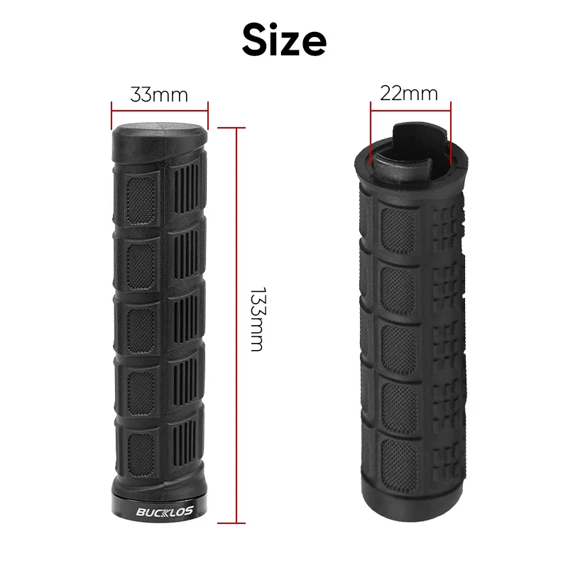 BUCKLOS chwyty rowerowe gumowe – Commuter Bike Lock recenzja i cena
