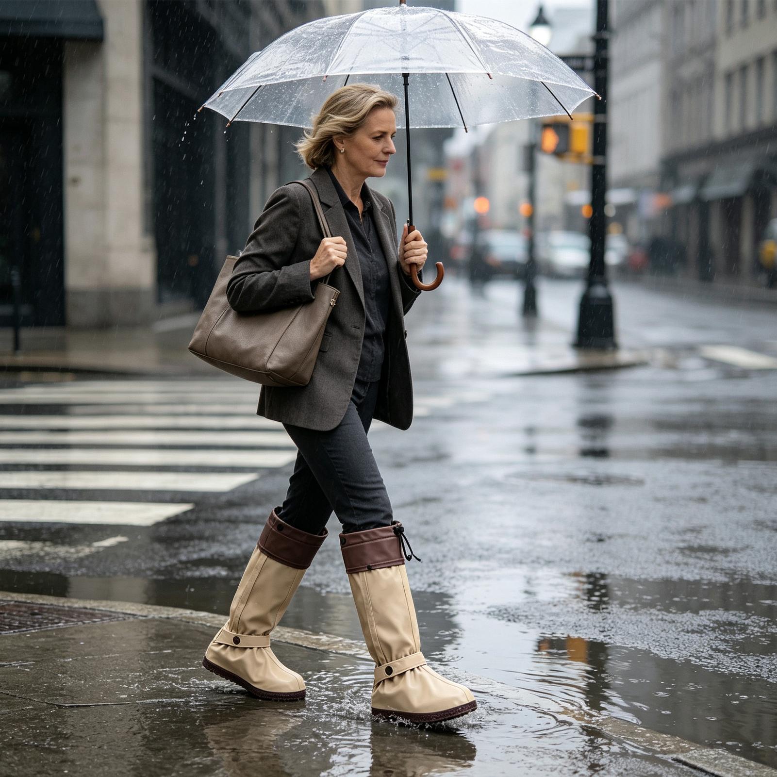 Ochraniacze na buty przeciwdes – Cycling Commute In Rain recenzja i cena
