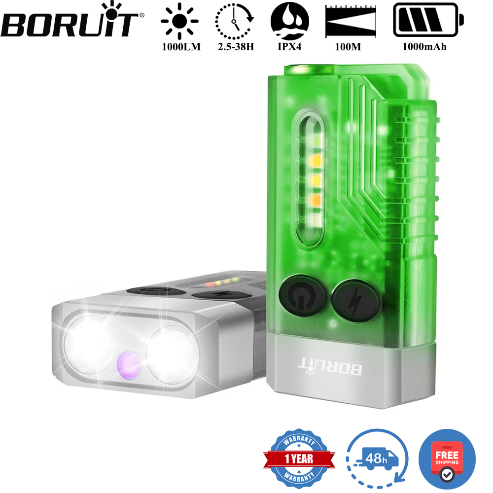 Latarka brelok BORUiT V10 UV L – Cycling To Work recenzja i cena