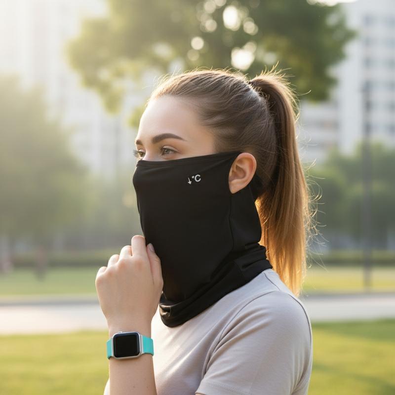 Maska na twarz z jedwabiu lodo – Cycling To Work recenzja i cena